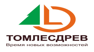 На картинке — надпись из двух строк. Первая строка: «ТОМЛЕСДРЕВ» — крупными заглавными буквами. Вторая строка: «Время новых возможностей» — более мелким шрифтом.